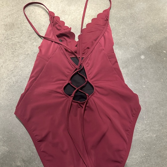 LaBlanca One Piece Swim Suit Burgandy - Picture 9 of 10